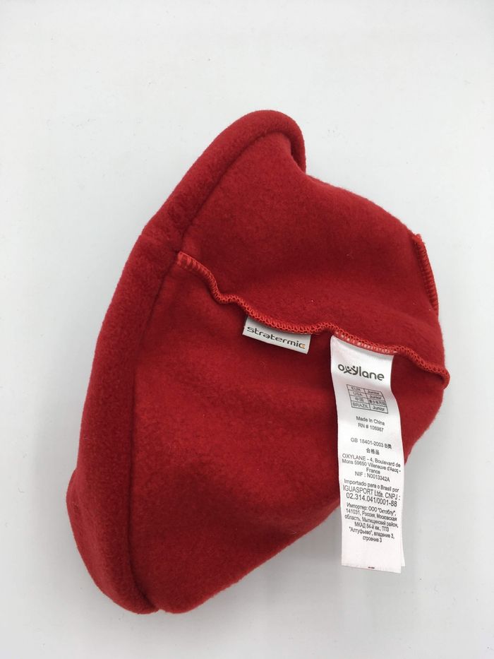 Bonnet rouge enfant Oxylane - photo numéro 4