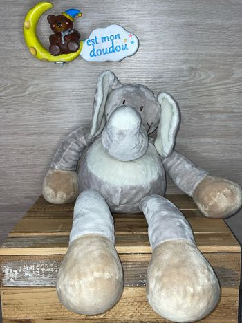 NIC441 doudou éléphant 🐘 Nicotoy