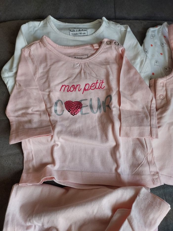 Lot vêtements fille 3 mois - photo numéro 10