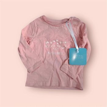 🩵 Tshirt manche longue taille 6 mois mes petits cailloux 🩷