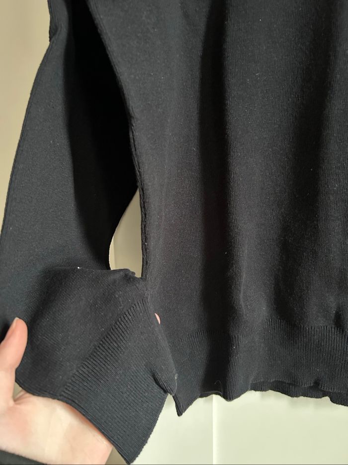 Pull noir avec col Homme Primark Taille M - photo numéro 3