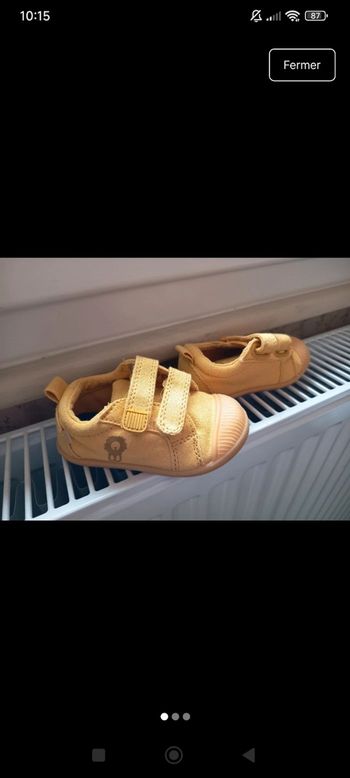 Baskets bébé garçon pointure 19