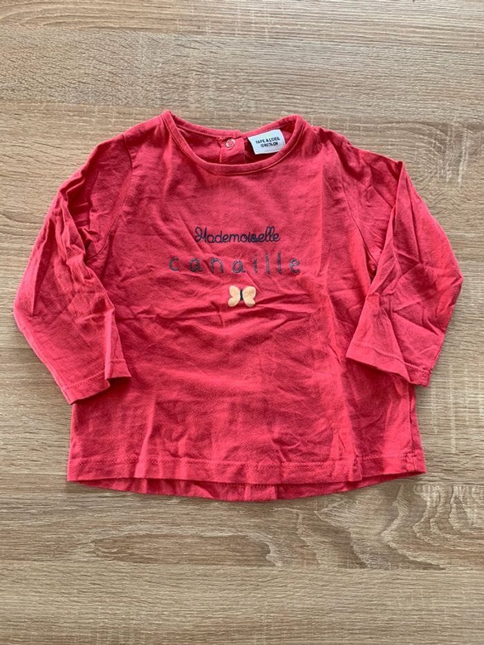 Tee shirt 12 mois