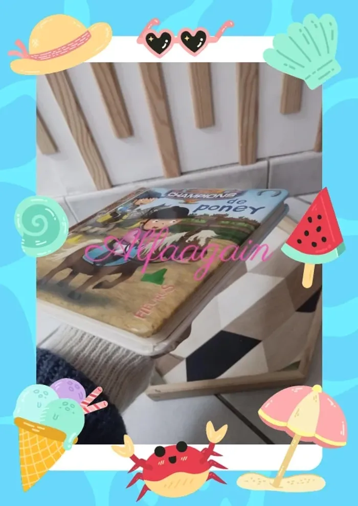 Livre p'tits champions de poney - photo numéro 2