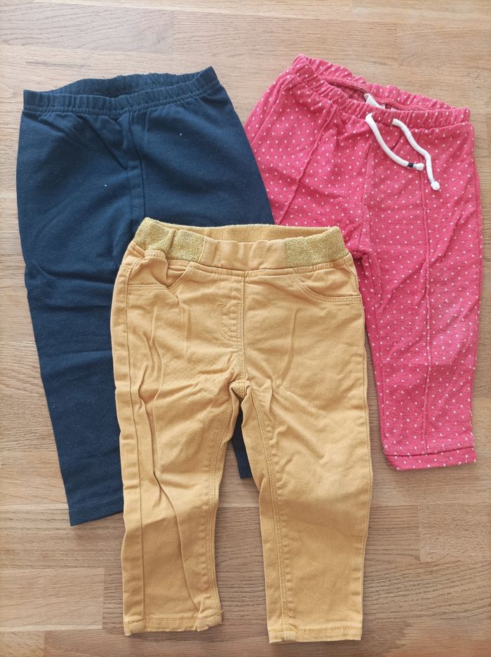 Lot vêtements automne hiver 18 mois fille - photo numéro 3
