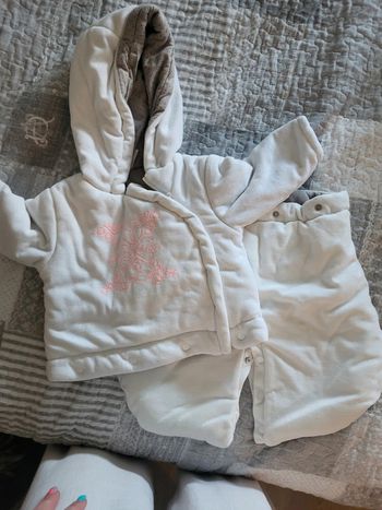 Combinaison blanches Orchestra 12 mois