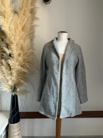Manteau veste gris chiné M/38