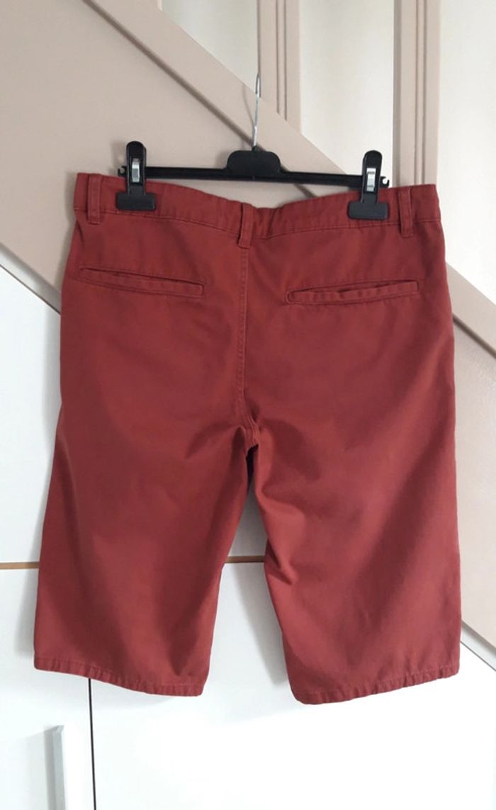 Bermuda chino brique Kiabi T. S (16 ans) - photo numéro 2