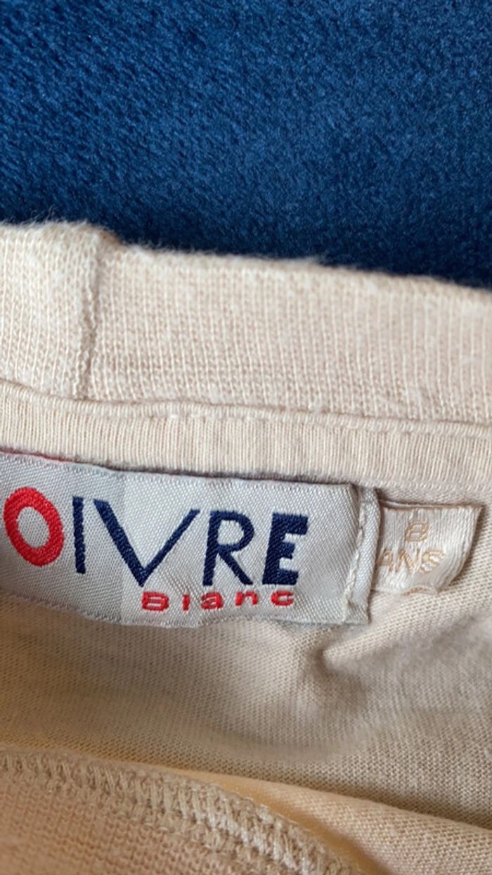 T-shirt manche longue poivre blanc - photo numéro 3
