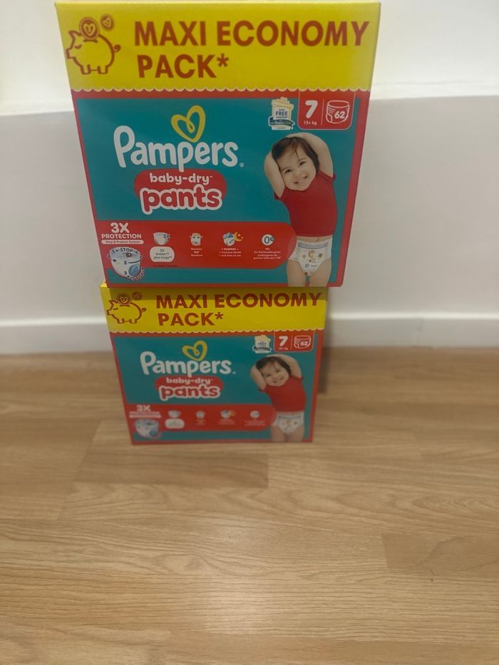 Pampers pants taille 7/112 couches