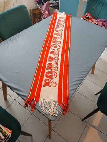 Ancienne écharpe foot piacenza Italie italia