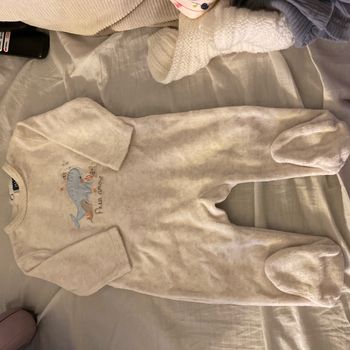 Pyjama velours 1 mois