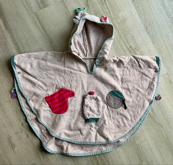 Poncho de bain