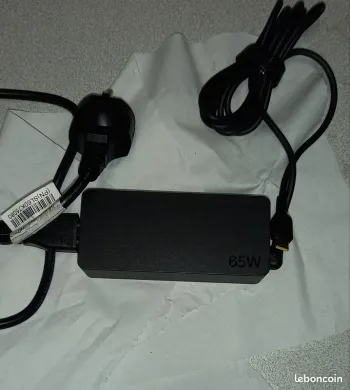 Chargeur leNovo 65w USB Type-C (neuf)