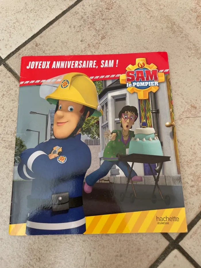 Livre Joyeux anniversaire Sam