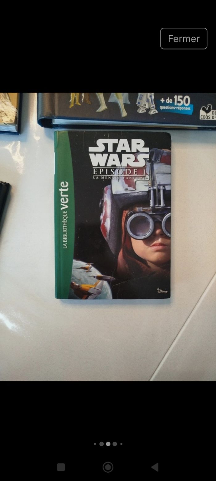 Lot 4 livres star wars pour enfants - photo numéro 4