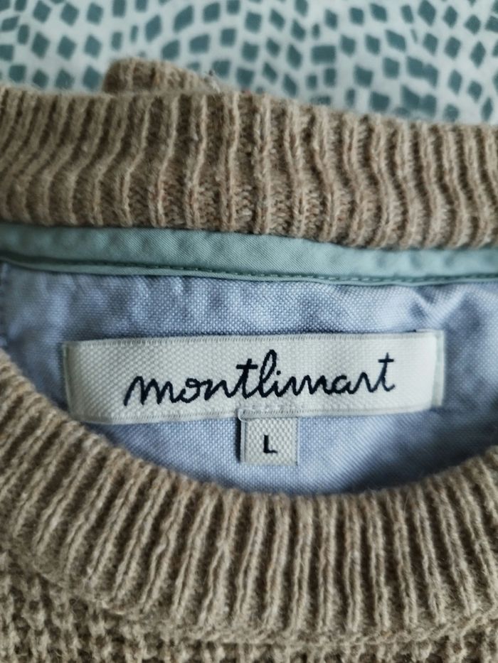Pull Montlimart homme L - photo numéro 2