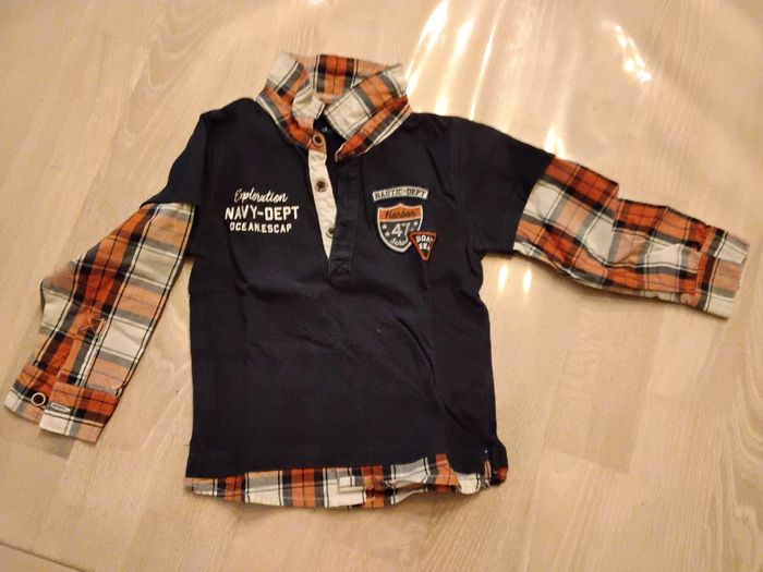 Polo chemise 24 mois