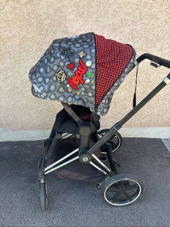 Poussette électrique Cybex e-PRIAM collection rebellious