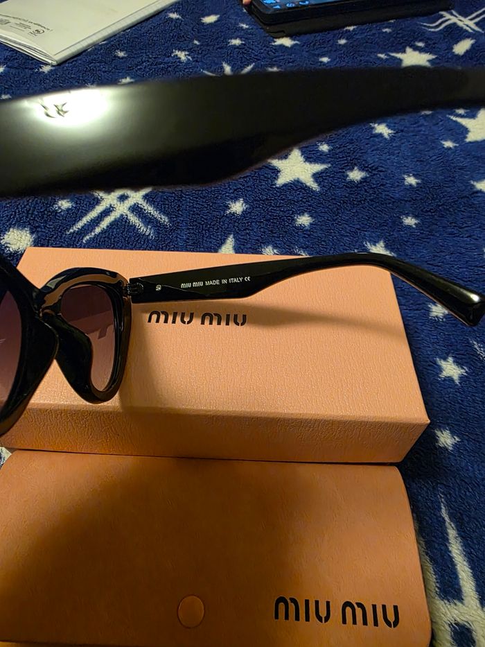 Lunettes de soleil miu miu - photo numéro 6