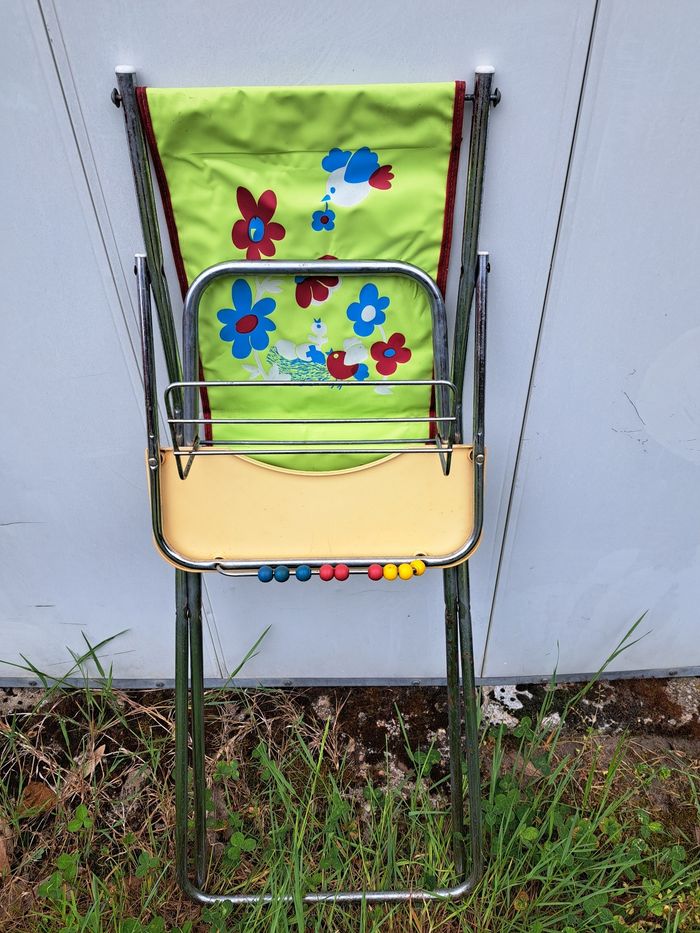 Chaise haute pour poupée - photo numéro 4