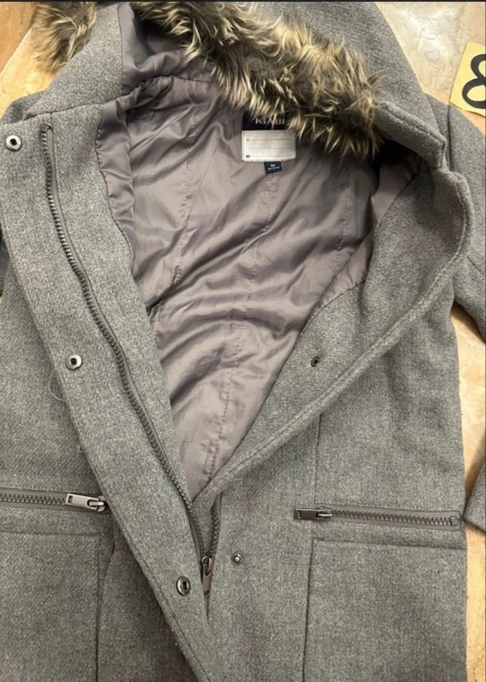 Manteau chaud laine 8 ans - photo numéro 3
