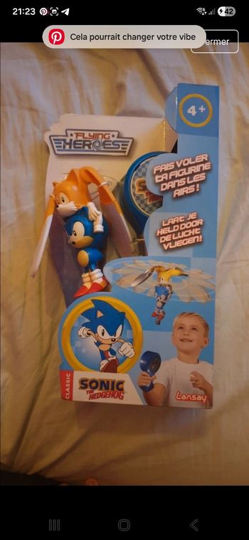 Jouet volant Sonic & Tails – Flying Heroes