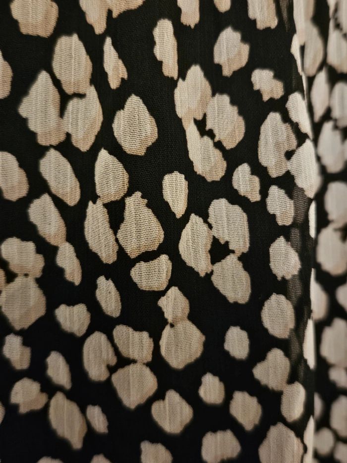 Robe leopard cache coeur en voile Etam - photo numéro 2
