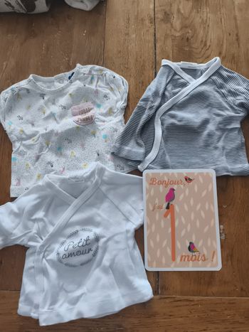 3 hauts mots d'enfants 1 mois