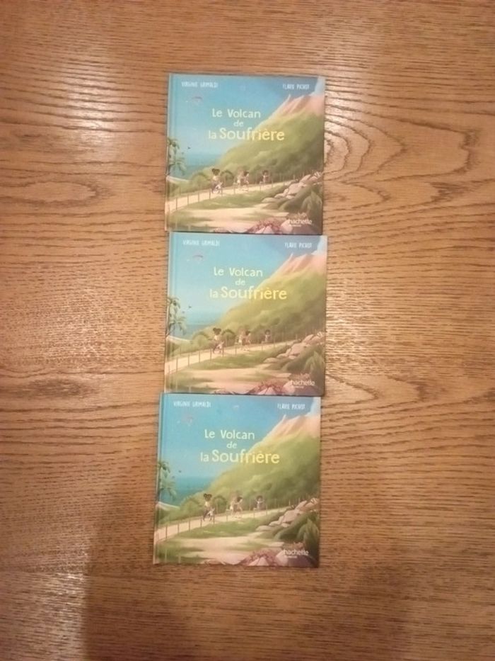 Livre volcan de la souffriere