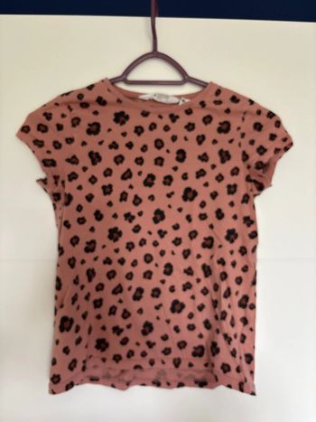T-shirt léopard, fille H&M, taille 9/10 ans