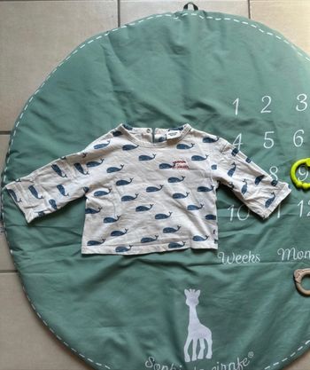 T-shirt manche longue 9 mois