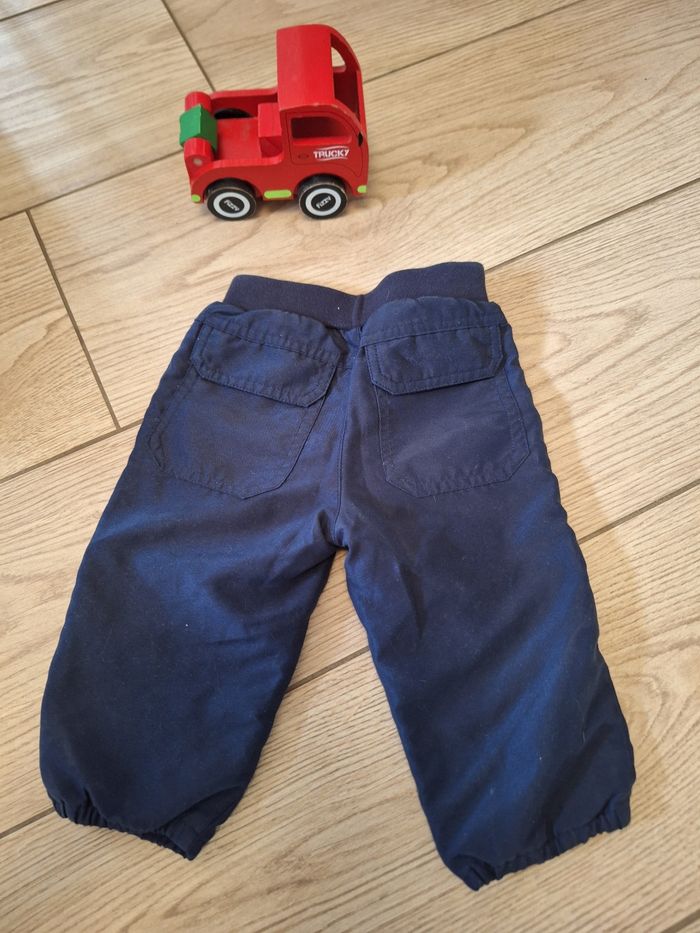 Pantalon survêtement 9 mois garçon marine - photo numéro 2