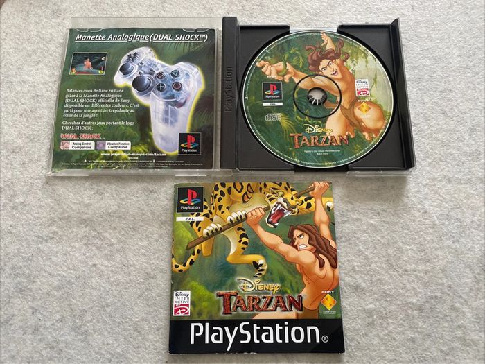 Disney Tarzan Jeu Playstation 1 Complet FR - photo numéro 2
