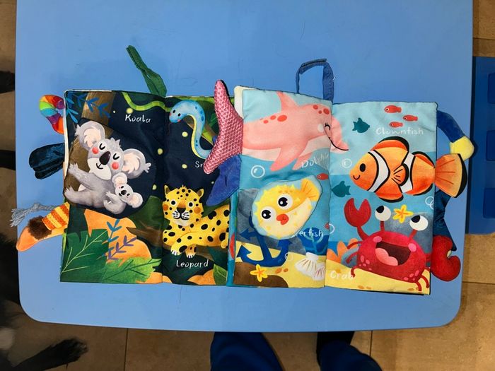 Livre animaux tissus - photo numéro 2