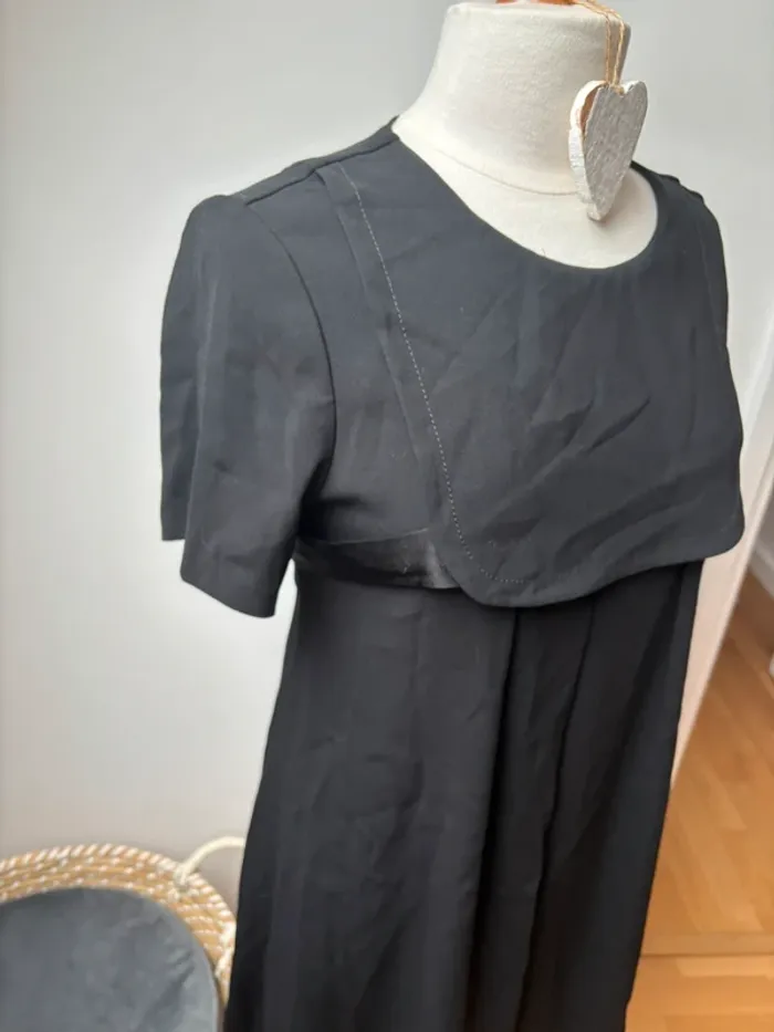 Superbe robe noire MC - Claudie Pierlot - modèle Rossa - T38 - photo numéro 4