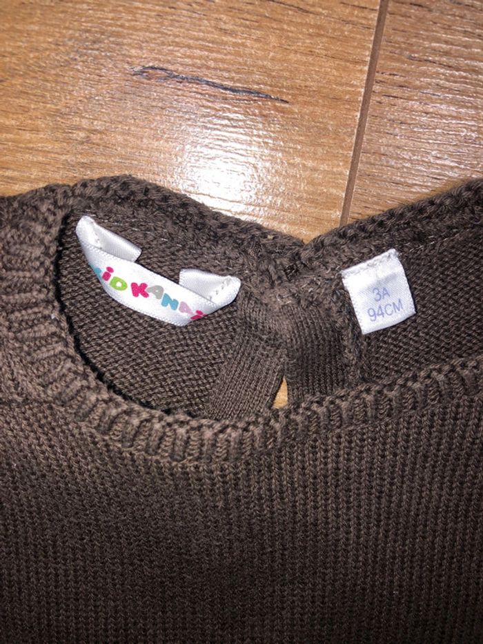 Robe en laine fille 🌺 kidkanai taille 3 ans - photo numéro 2