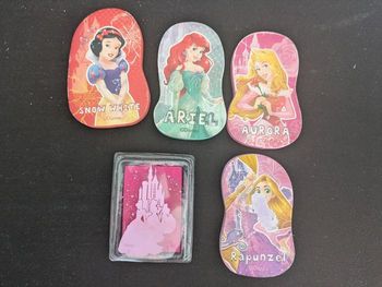 Lot 4 tampons mousses Disney princesses