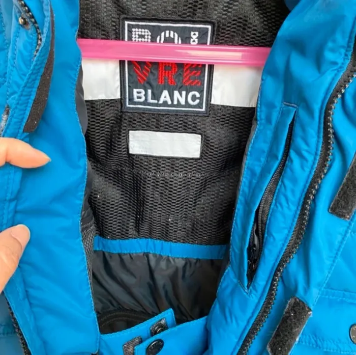 Blousons de ski garçon 3-4 ans poivre blanc - photo numéro 7