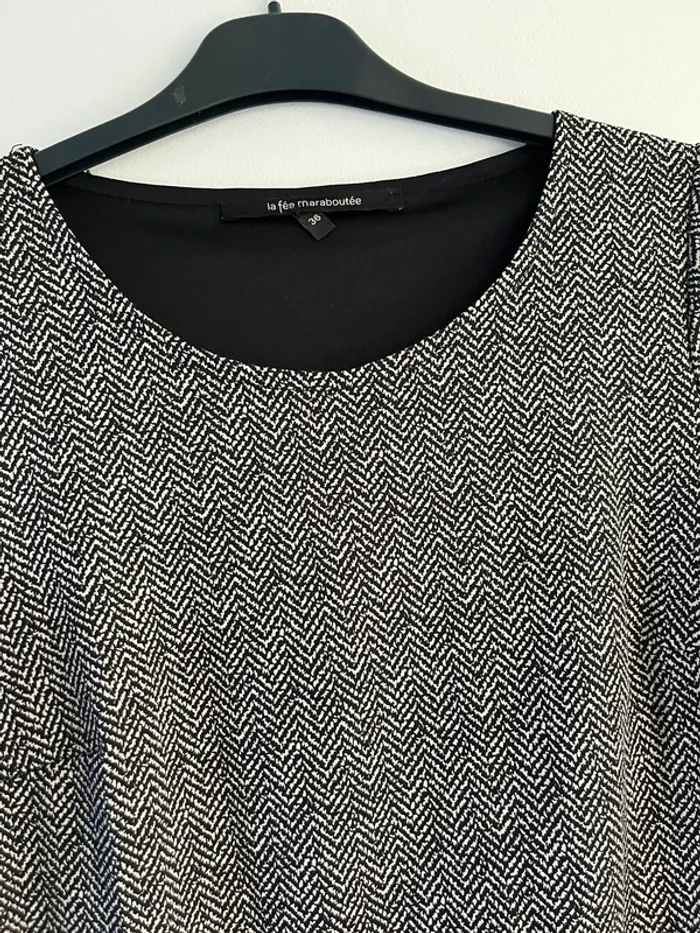 Robe à motifs la fée maraboutée taille  36 S - photo numéro 3