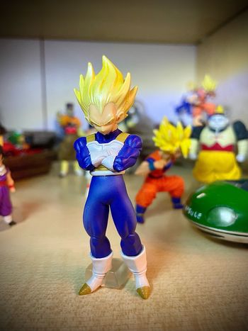 Figurine dragon ball gashapon hg Végéta