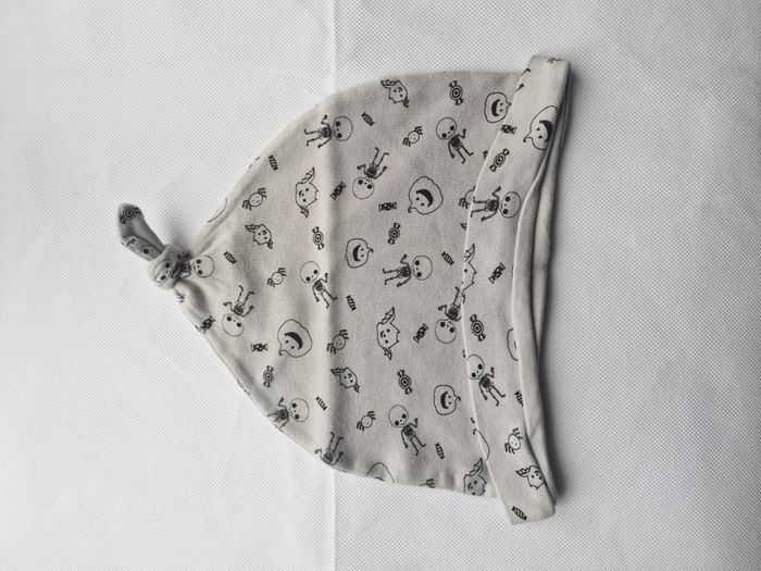 Ensemble 24 mois Pommette Blanc gris mon 1er halloween citrouille chauve-souris squelette araignée - photo numéro 8