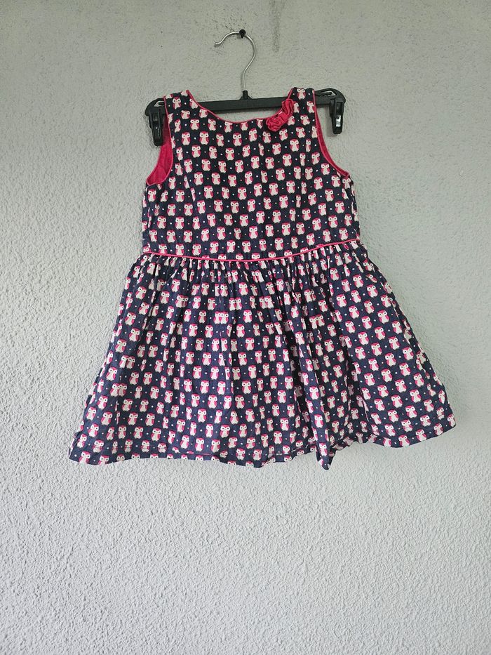 Robe imprimée chouettes pour fille - photo numéro 2