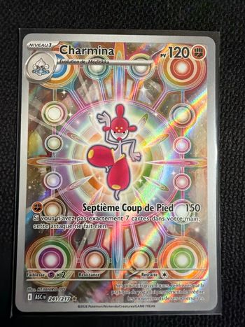 Pokémon Charmina 241/217 FR Illustration Rare Héros Transcendants