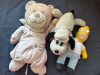 Lots de trois doudous