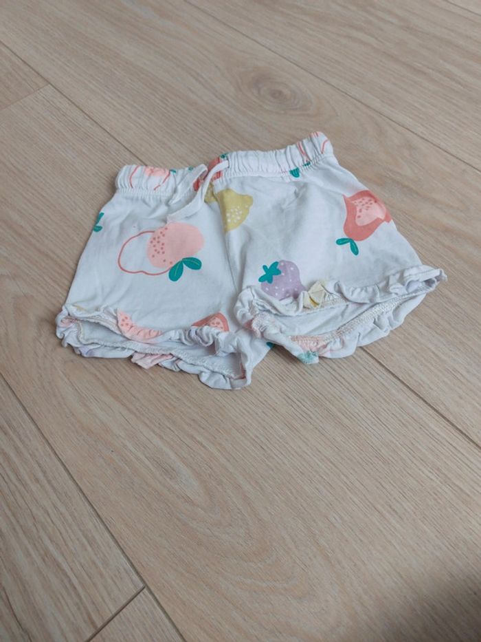 Short fille 12mois