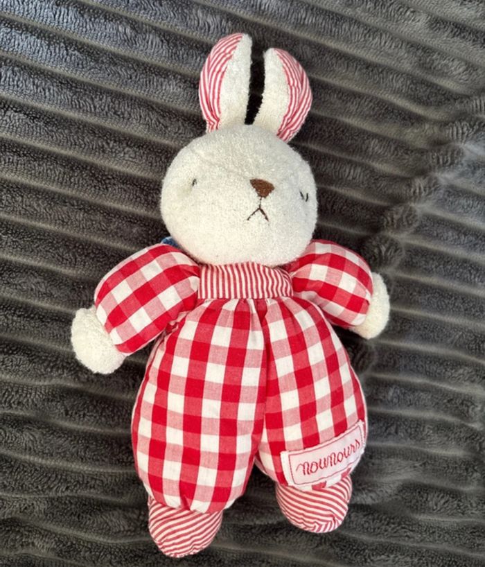 Doudou peluche lapin
