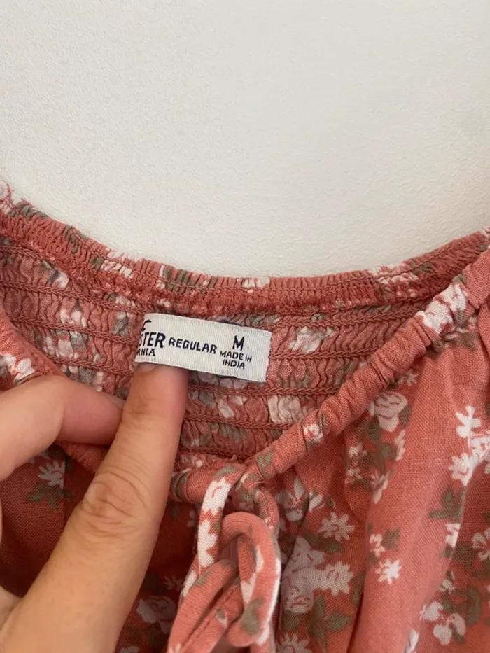 Robe d’été fleurie Holister en M - photo numéro 4