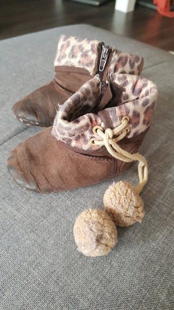 bottine marron freemouss