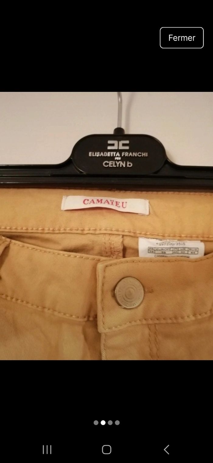 Jeans jaune - photo numéro 2